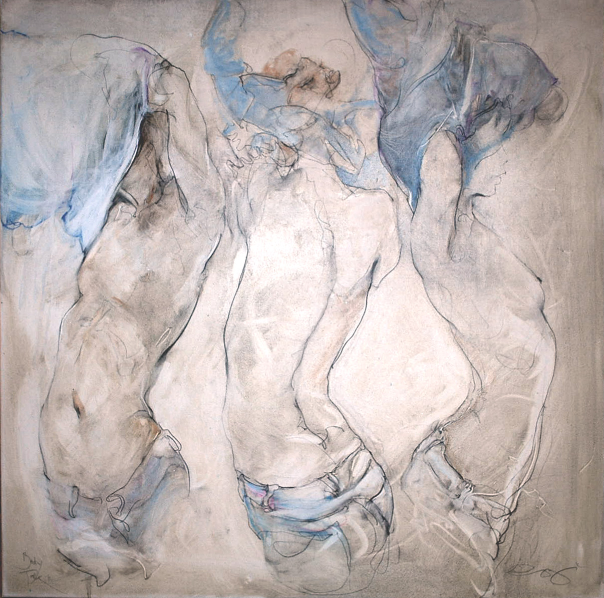 Body Talk I - Contemporary body art exploring human expression